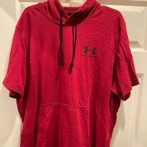 Under armour short sleeve hoodie